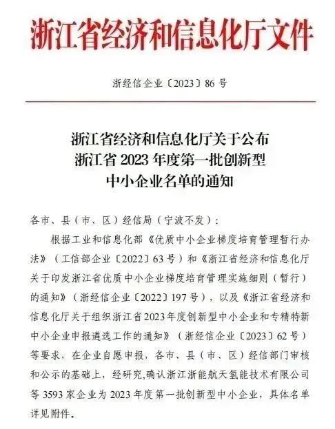 奋斗不息 创新不止|金鹭装饰、米兰官方版入口双双荣获“2023年度创新型中小企业”称号